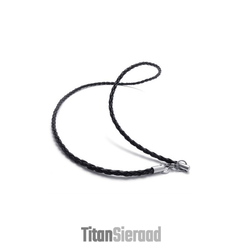 Zwarte 20 Inch Titanium Ketting Zwarte 20 Inch Titanium Ketting