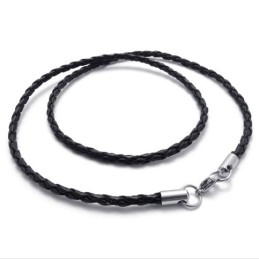 Zwarte 20 Inch Titanium Ketting
