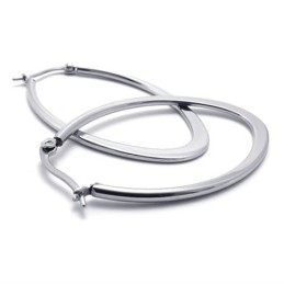 O-Ring Titanium Oorbellen