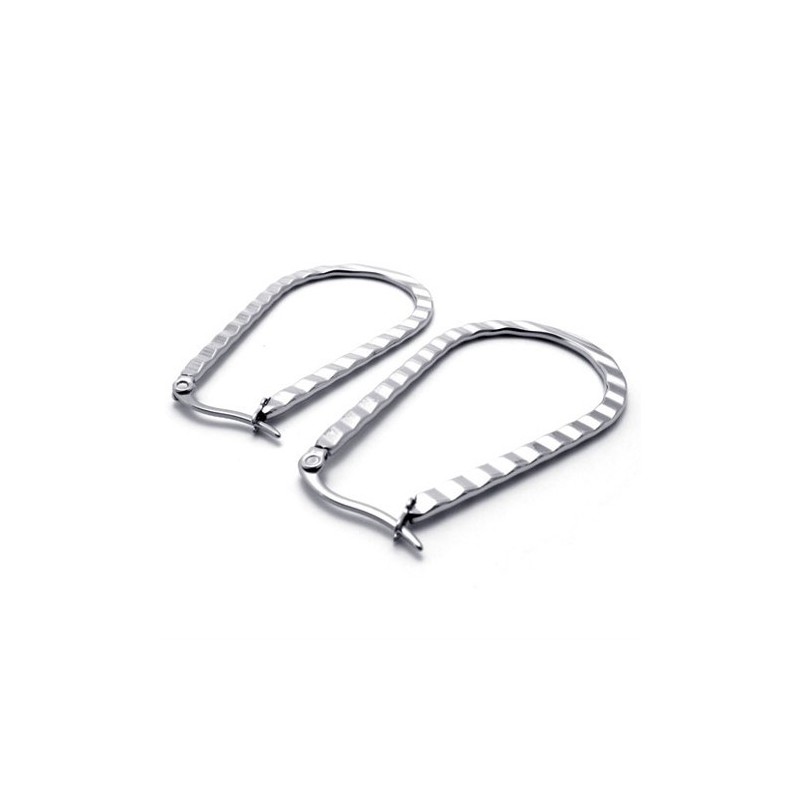 U-Drop Titanium Oorbellen U-Drop Titanium Oorbellen