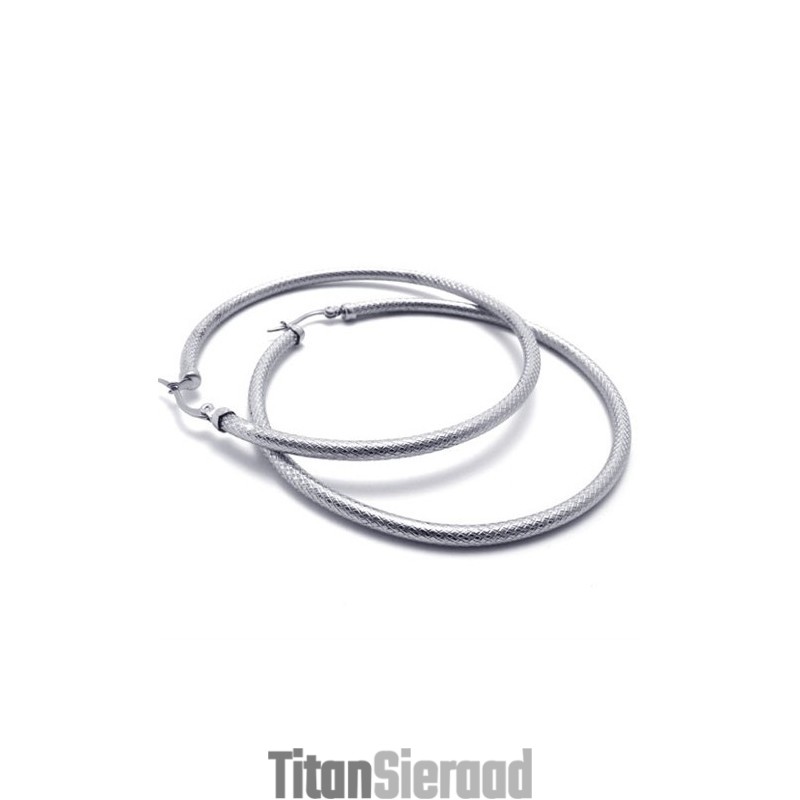 Ring Titanium Oorbellen Ring Titanium Oorbellen