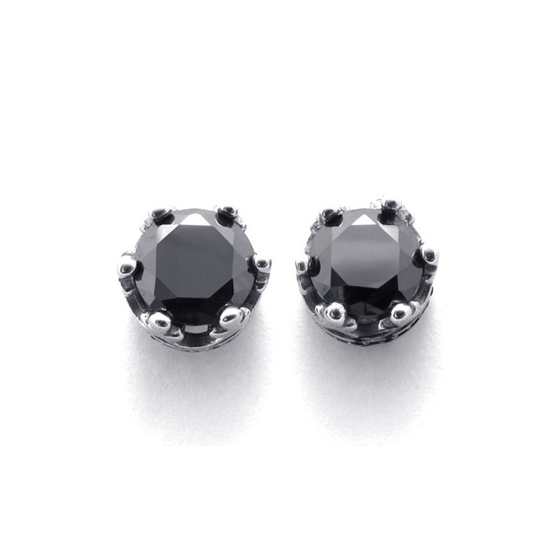 Diamanten Titanium Oorbellen Diamanten Titanium Oorbellen