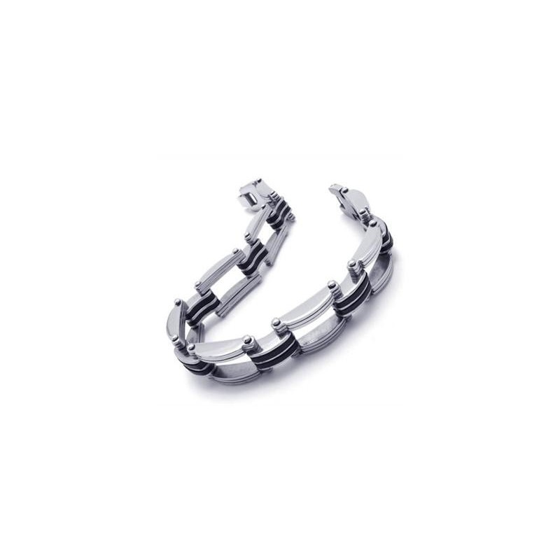 Heren Jongens Zilveren Pure Titanium Armband Charm Bangle Heren Jongens Zilveren Pure Titanium Armband Charm Bangle