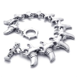 8,7 Inch Hoorn Titanium Armband