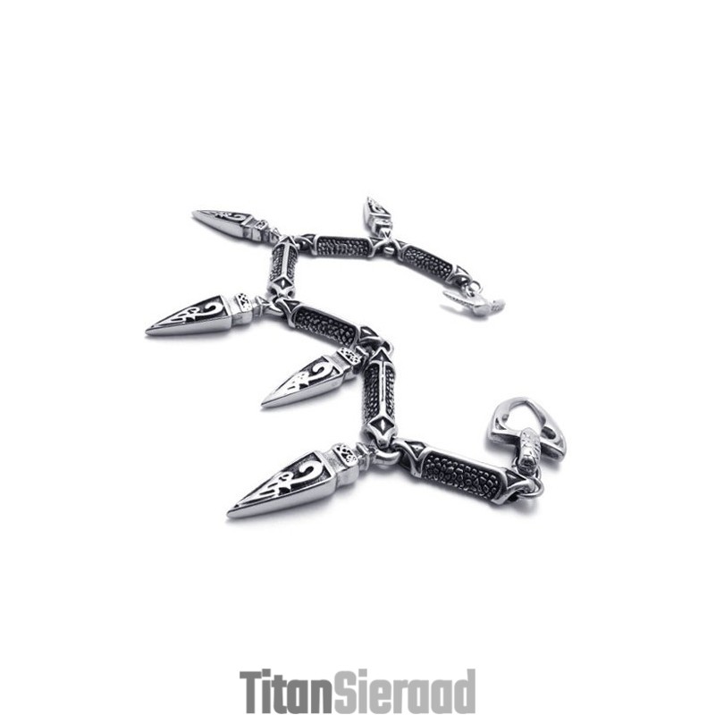 9,0 Inch Titanium Armband