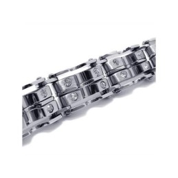 Heren Jongens Zilveren Bedel Pure Titanium Armband Bangle