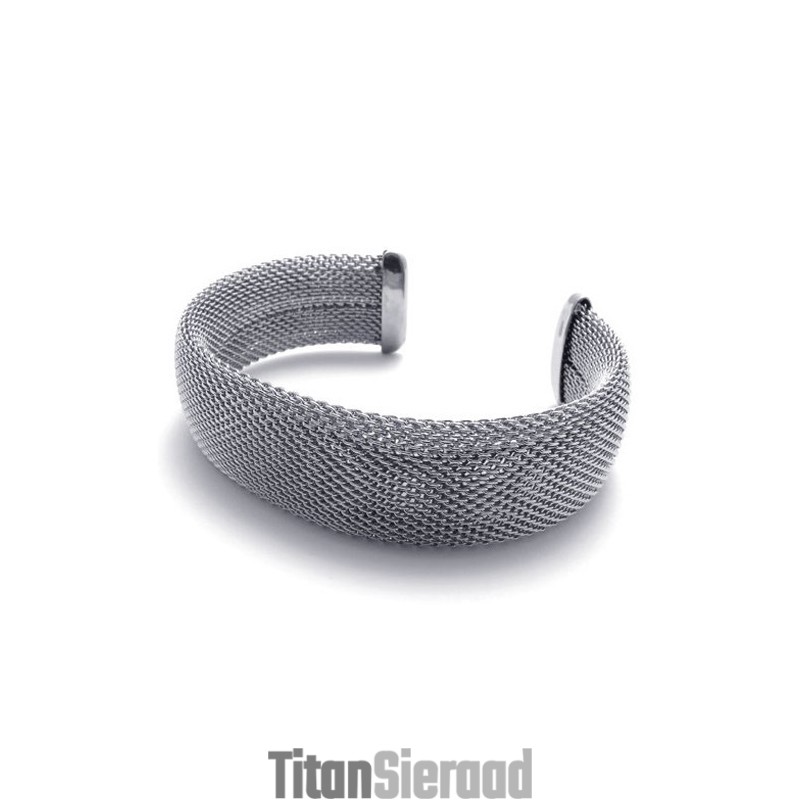 Kabels Grote Titanium Armband