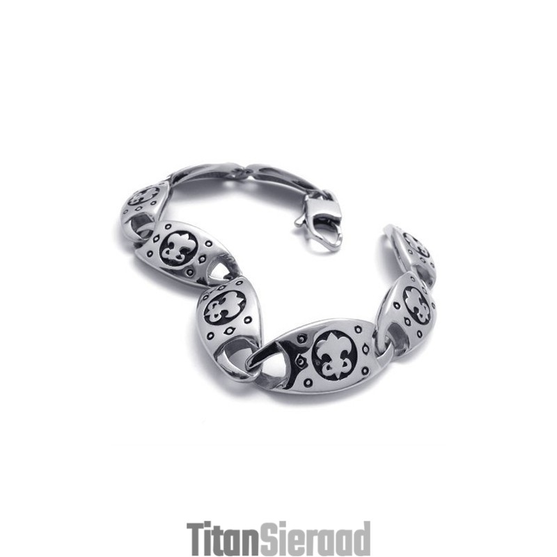 9,0 Inch Titanium Armband