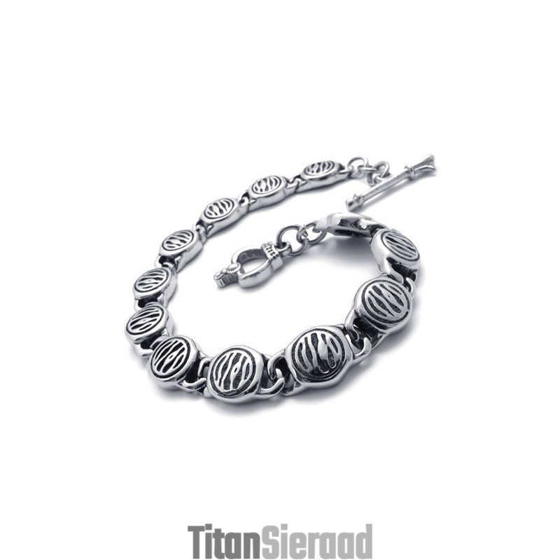 8,7 Inch Titanium Armband