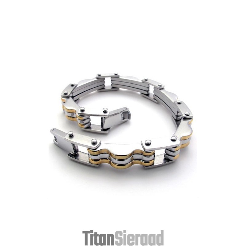 9,1 Inch Lovers Titanium Armband 9,1 Inch Lovers Titanium Armband