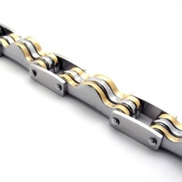 9,1 Inch Lovers Titanium Armband
