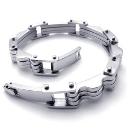 9,1 Inch Lovers Titanium Armband