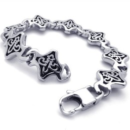 8,7 Inch Retro Titanium Armband