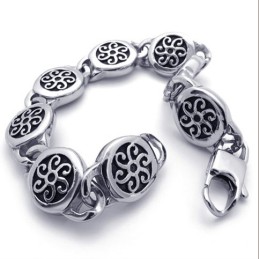 8,7 Inch Retro Titanium Armband