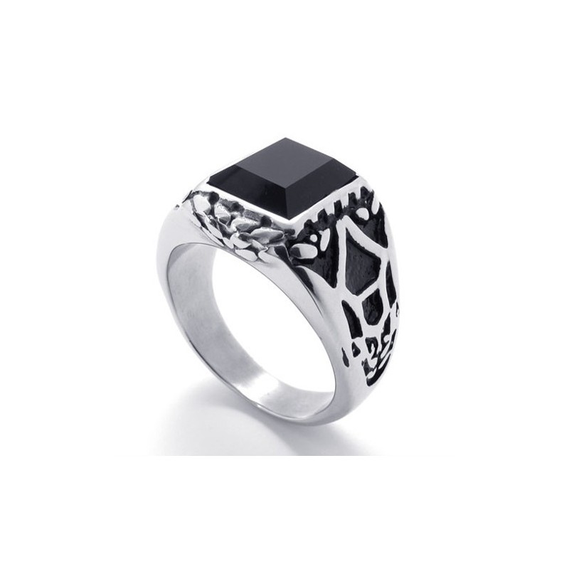 Edelsteen Titanium Ring Edelsteen Titanium Ring