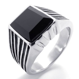 Edelsteen Titanium Ring