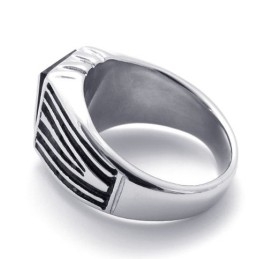 Edelsteen Titanium Ring