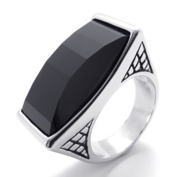 Edelsteen Titanium Ring