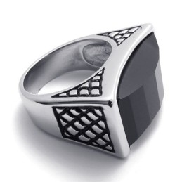 Edelsteen Titanium Ring