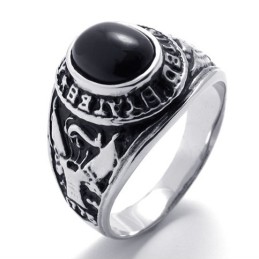 Edelsteen Titanium Ring