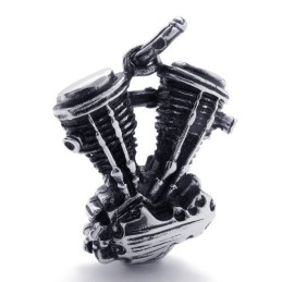 Titanium Motorfiets Motorhanger