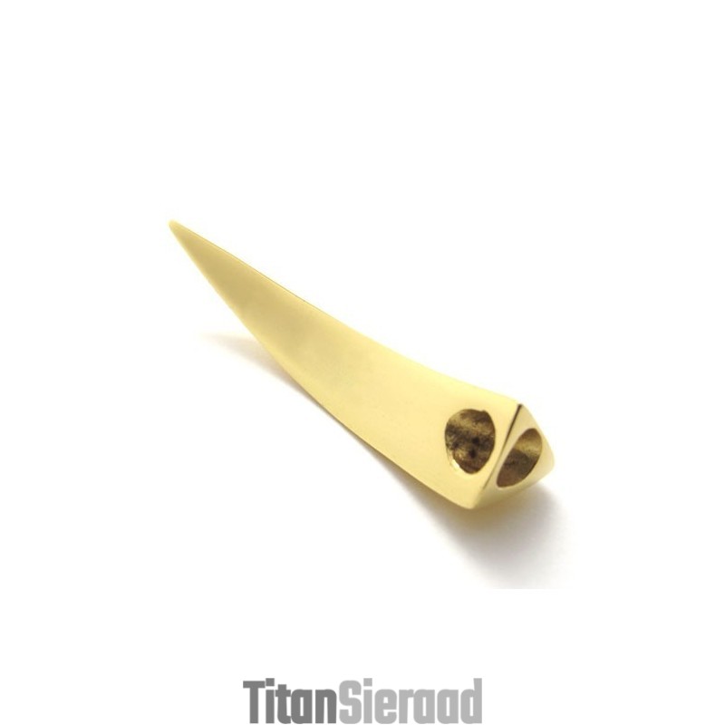 Gouden Titanium Wolfstand Hanger