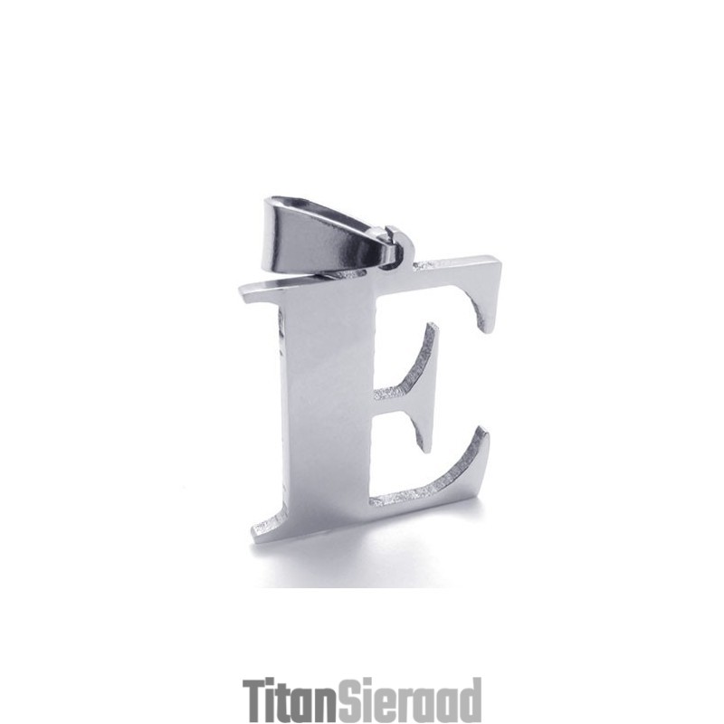 E-Letter Titanium Hanger E-Letter Titanium Hanger