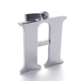 Titanium Hanger Met Letter "H"
