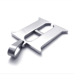 Titanium Hanger Met Letter "H"