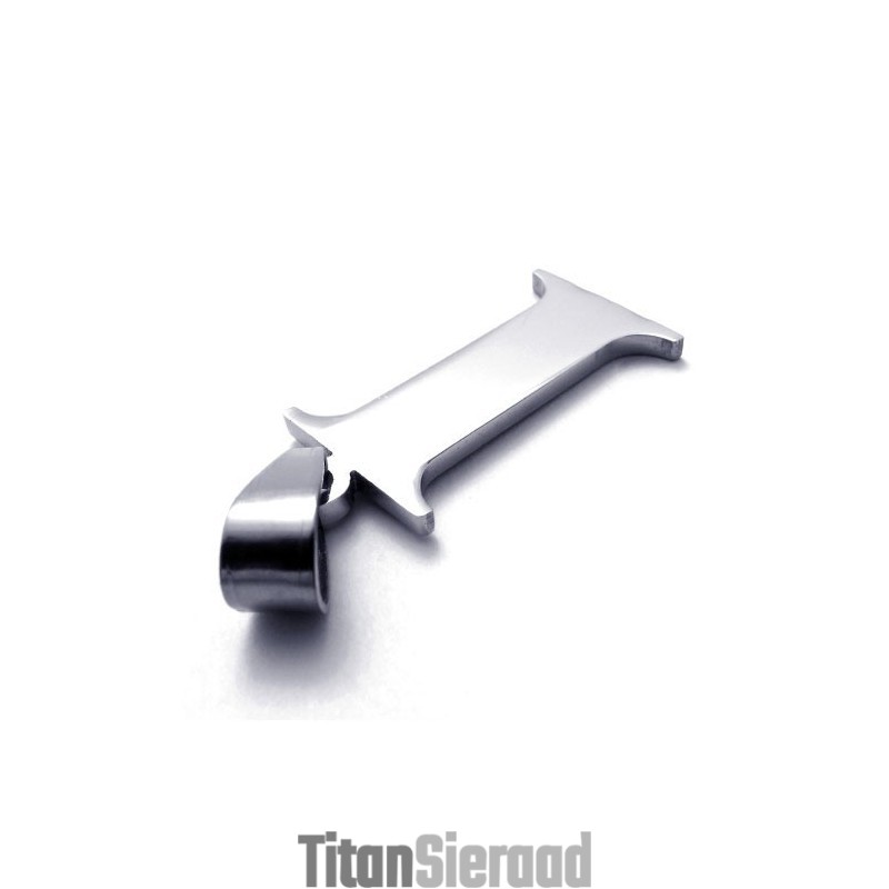 Titanium Letter "I" Hanger Titanium Letter "I" Hanger