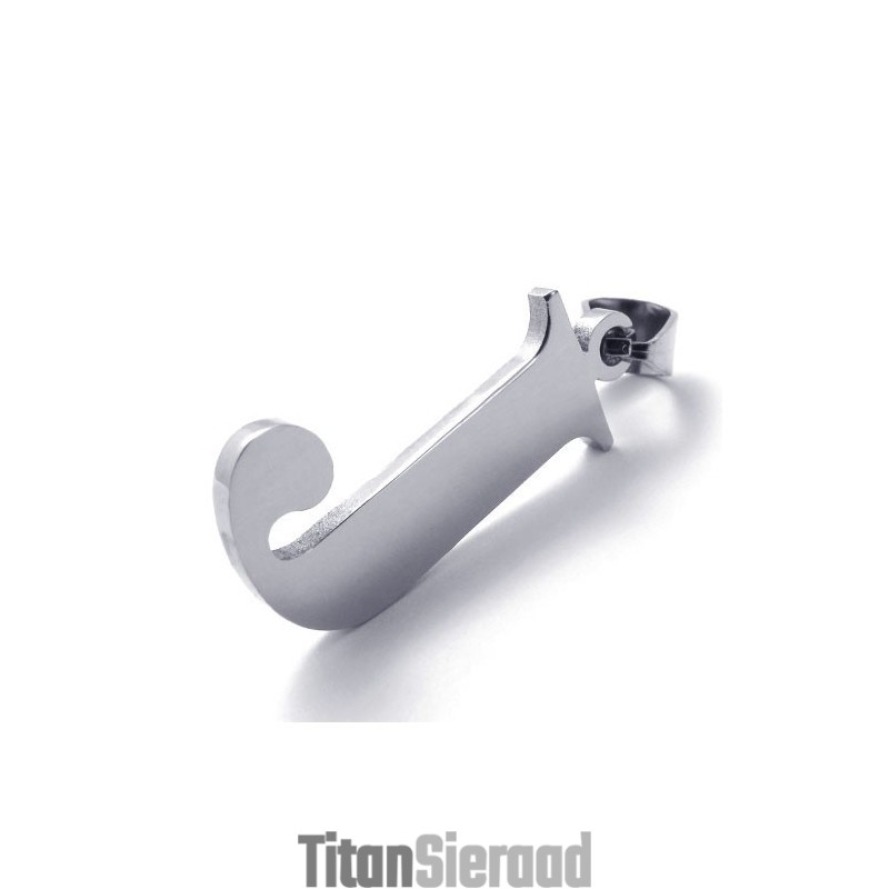 Titanium Hanger Voor De Letter "J" Titanium Hanger Voor De Letter "J"