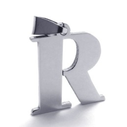 Titanium Hanger Met Letter "R"