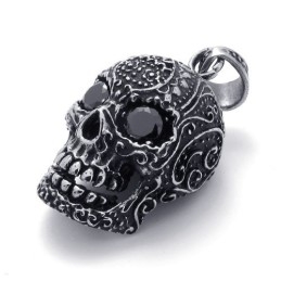 Zwarte Titanium Hanger Met Zirkonen