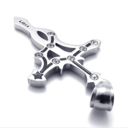 Titanium Weegschaal Hanger Met Strass