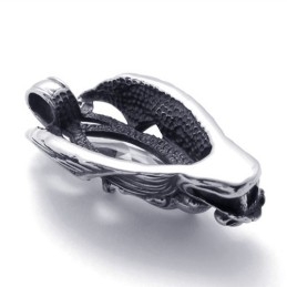 Drakenkop Titanium Hanger Met Zirkoon