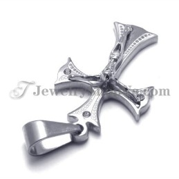 Titanium Kruis Voor Dames, Hanger Van Jezus