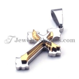 Elegante Titanium Kruishanger Voor Vrouwen