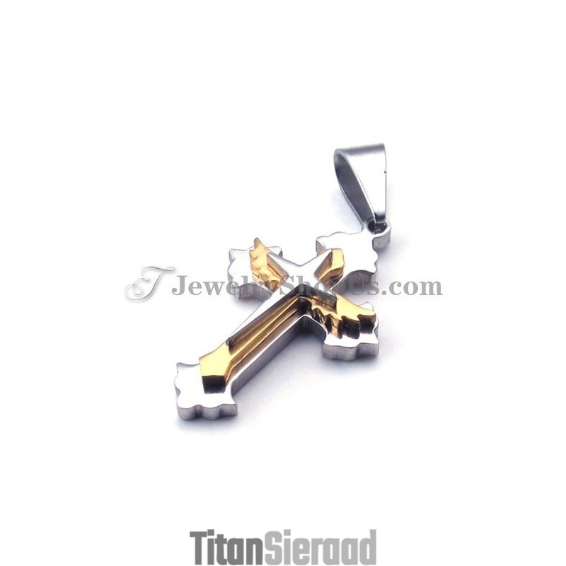 Elegante Titanium Kruishanger Voor Vrouwen Elegante Titanium Kruishanger Voor Vrouwen