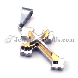 Elegante Titanium Kruishanger Voor Vrouwen