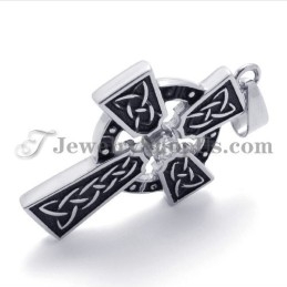 Prachtige Titanium Kruishanger Met Zirkoon