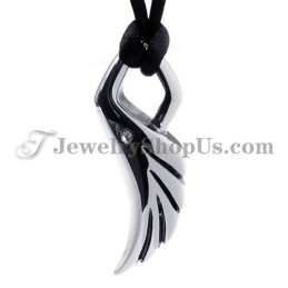 Elegante Vleugelvormige Titanium Hanger