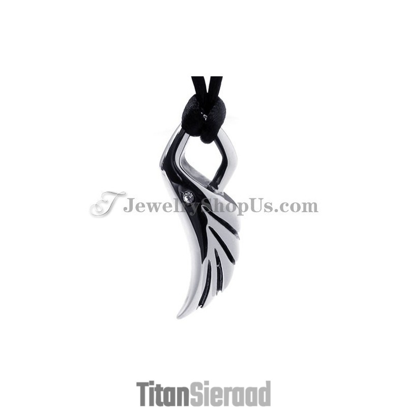 Elegante Vleugelvormige Titanium Hanger Elegante Vleugelvormige Titanium Hanger