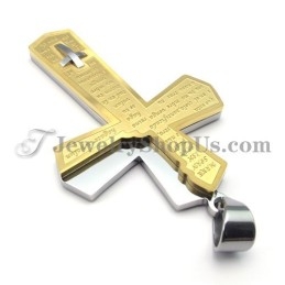 Mode Gouden Kruis Titanium Hanger