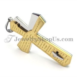 Mode Gouden Kruis Titanium Hanger