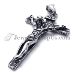 Titanium Kruis Jezus Hanger
