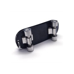 Heren Puur Titanium Skateboard Hanger Kruis Ketting