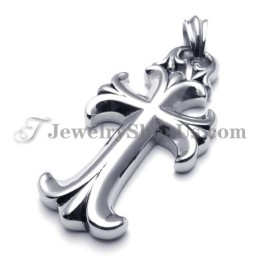 Klassieke Kruis Titanium Hanger