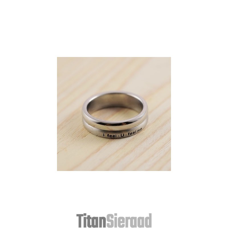 Enkele Titanium Ring Enkele Titanium Ring