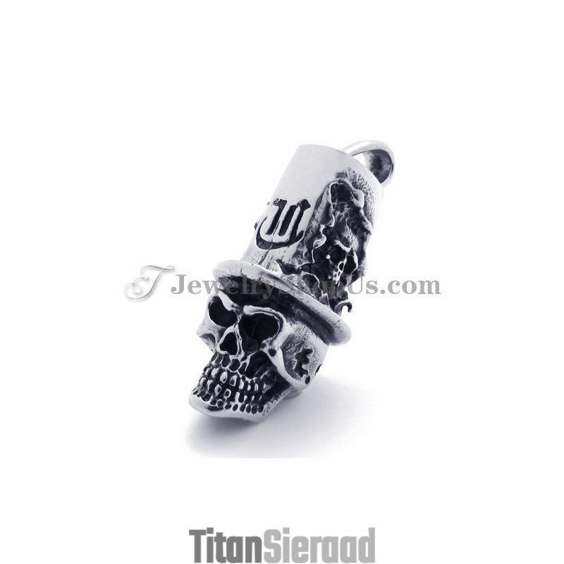 Mode Schedel En Hoed Vorm Titanium Hanger Mode Schedel En Hoed Vorm Titanium Hanger