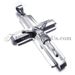 Mode Titanium Kruis Van Jezus Hanger